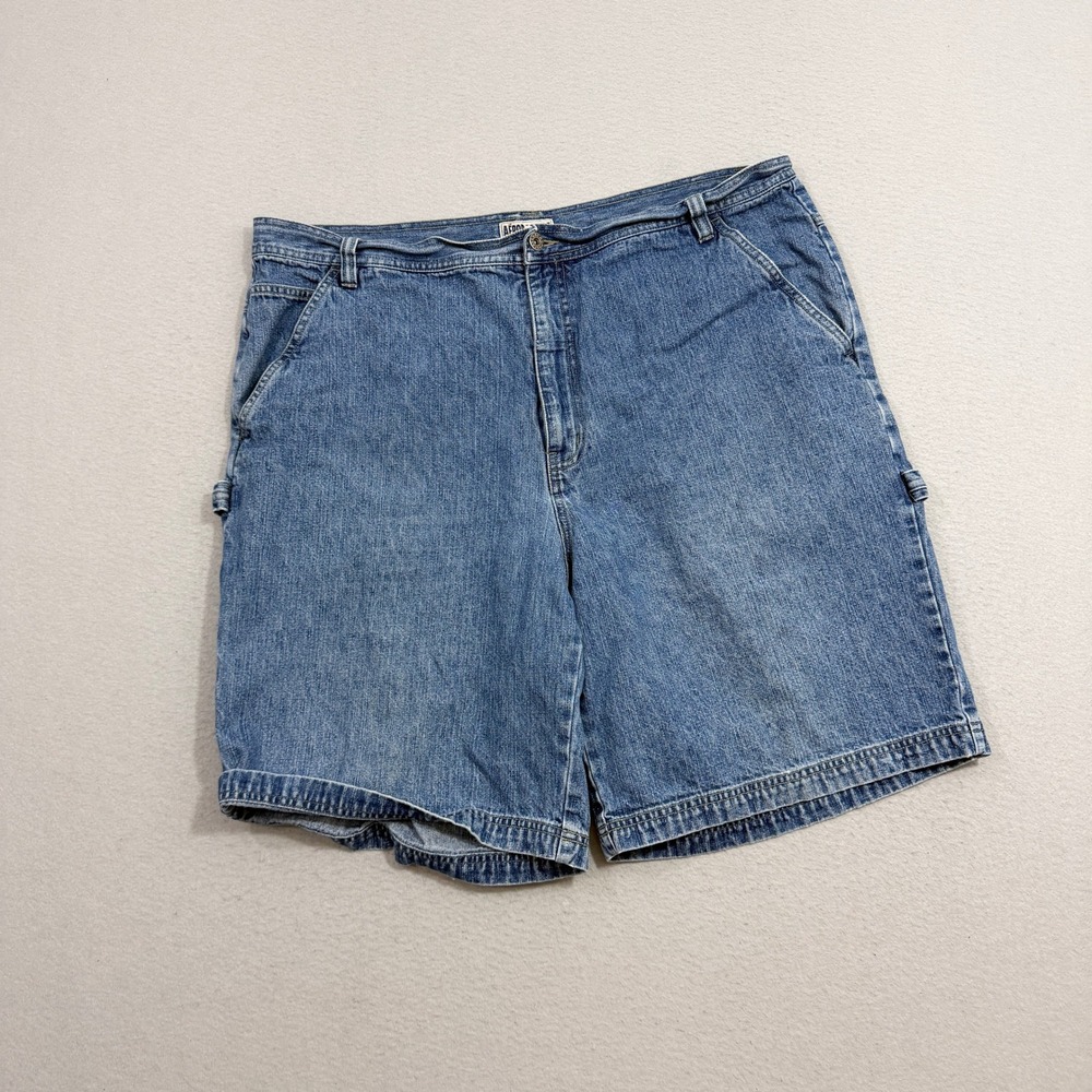 Vintage Aeropostale Jean Shorts Men's 40 Blue 10" Inseam Carpenter Utility y2k